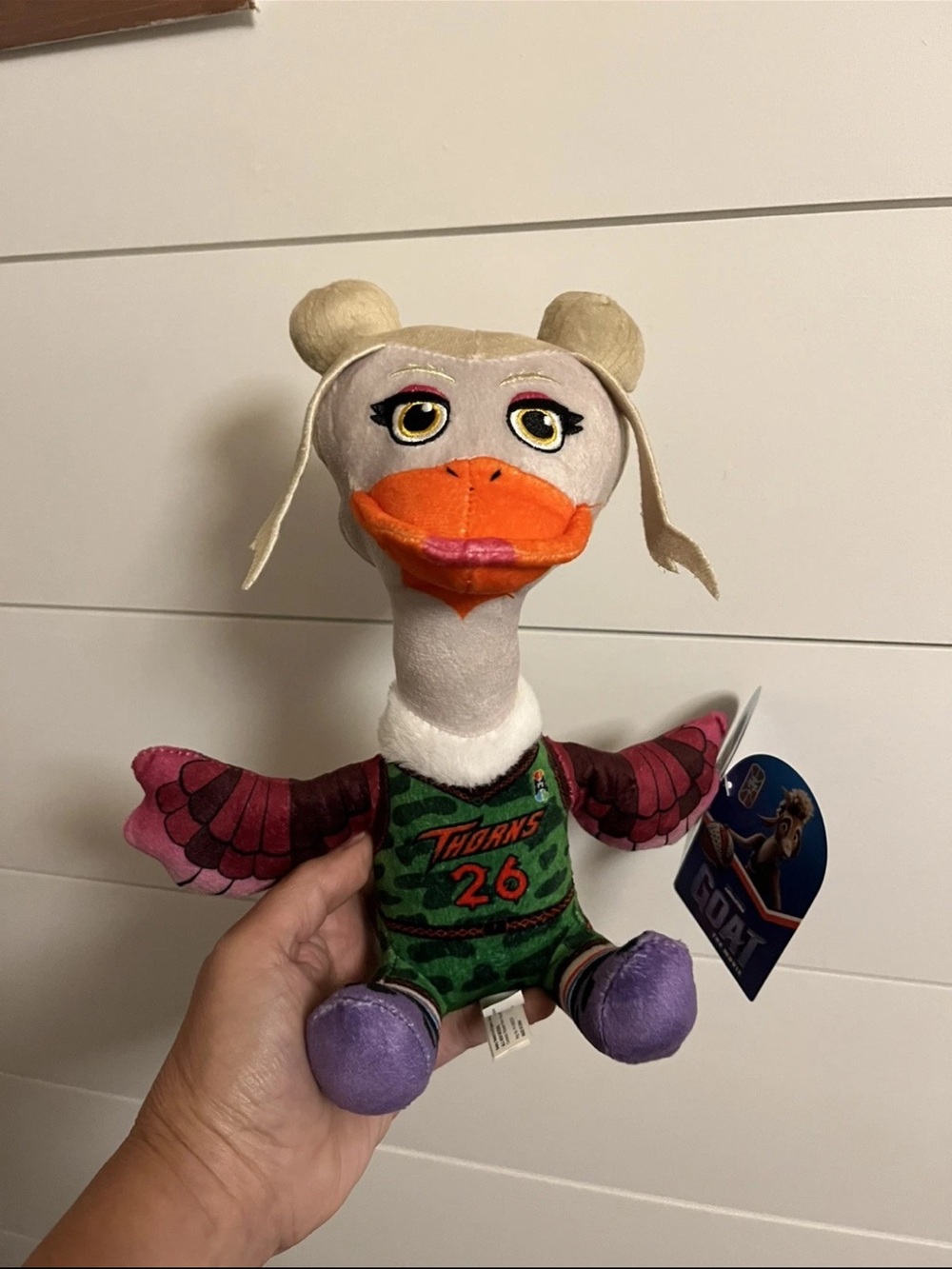 New Goat Movie Plush 10” Olivia Burke Toy Factory 2025 RARE